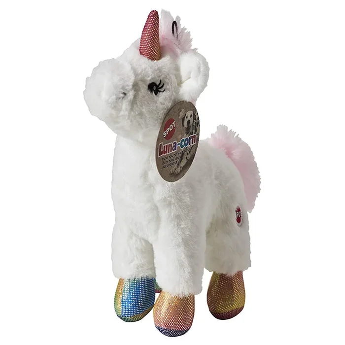 SPOT Luna-corn Plush Dog Toy