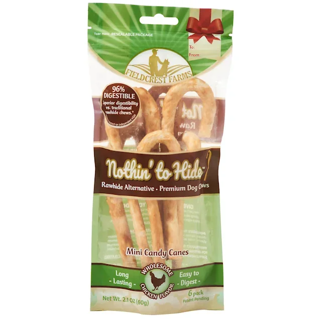 SPOT Nothin’ to Hide Mini Candy Cane 6pk