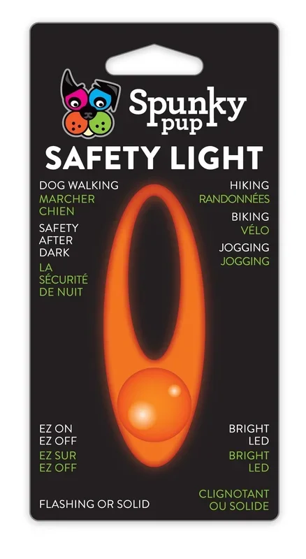 SPUNKY PUP | Flash and Glow Safety Light