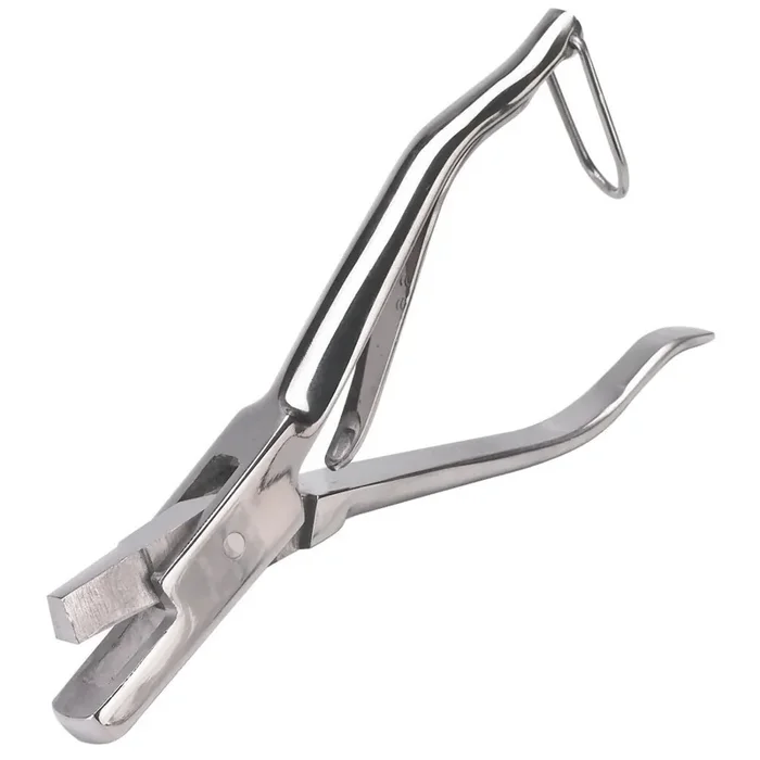 Square cut stainless steel notching pliers Kerbl