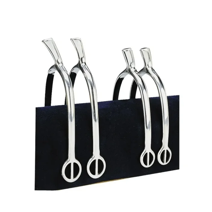stainless steel riding spur with rounded loops Feeling Prince de Galles