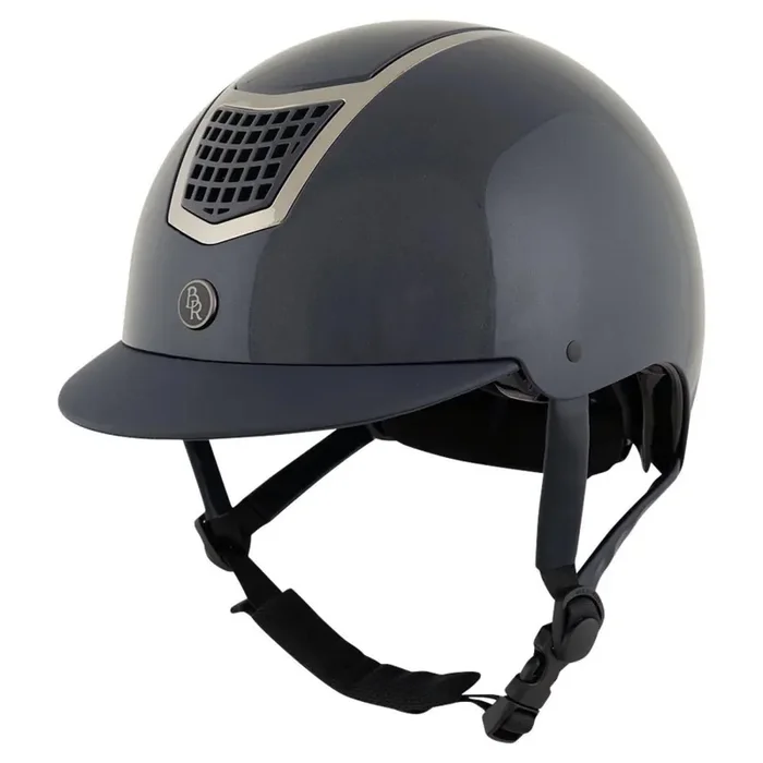 Standard visor riding helmet BR Equitation Lambda Glossy