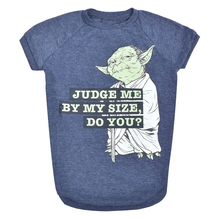 Star Wars Yoda Dog Shirt – Judge Me By My Size