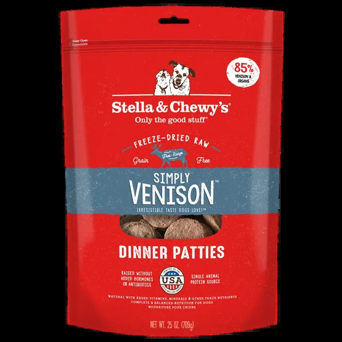 Stella & Chewy’s Freeze-Dried Simply Venison Dinner