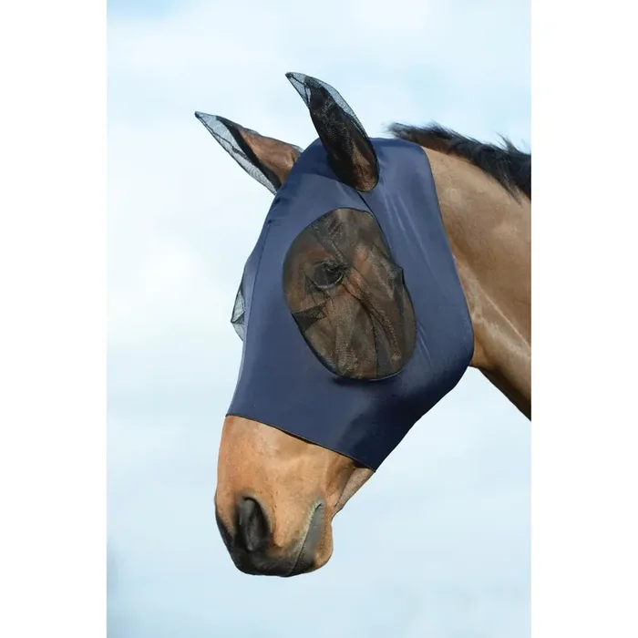 Stretch fly mask for horse eyes and ears Weatherbeeta Bug