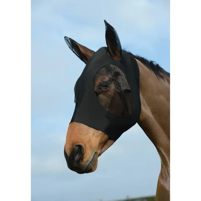 Stretch fly mask for horse eyes and ears Weatherbeeta Deluxe Bug