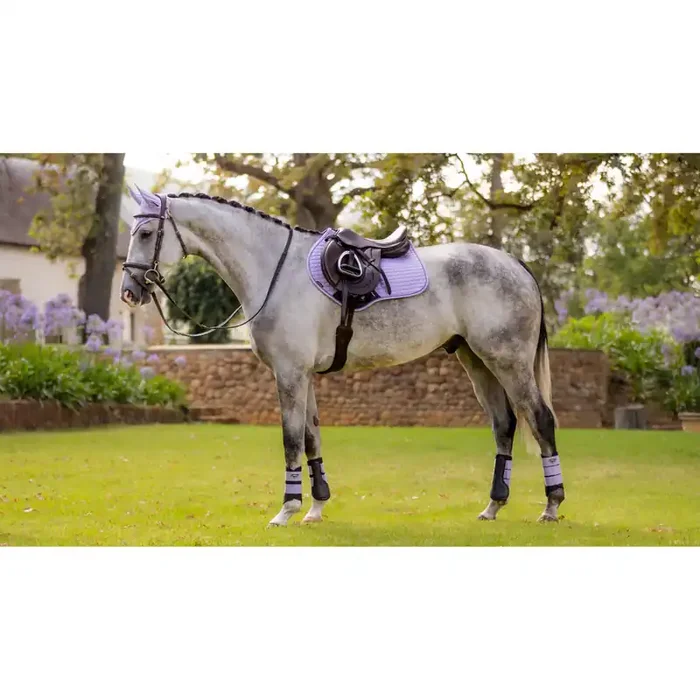 Suede horse saddle pad LeMieux Close Contact