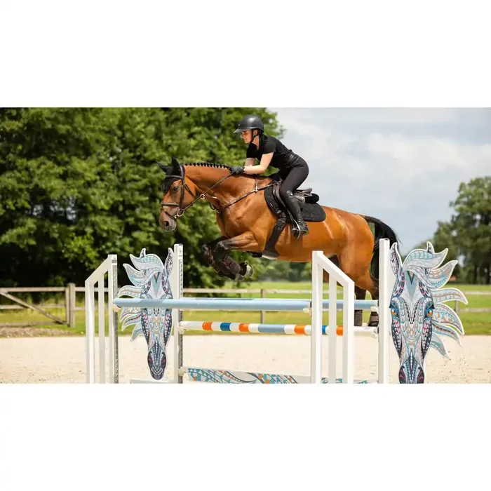 Suede saddle pad for horses LeMieux Close Contact Square [Size S/M]