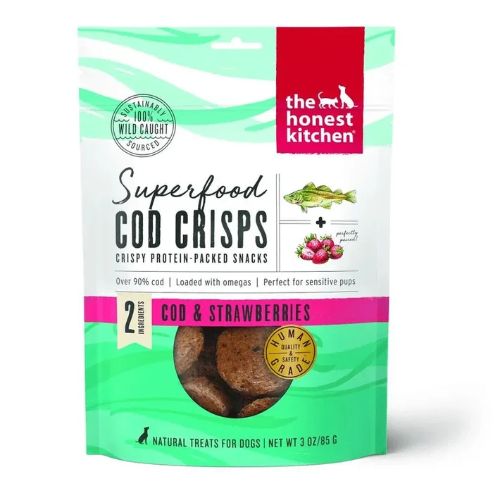 Superfood Cod Crisps – Cod & Strawberry