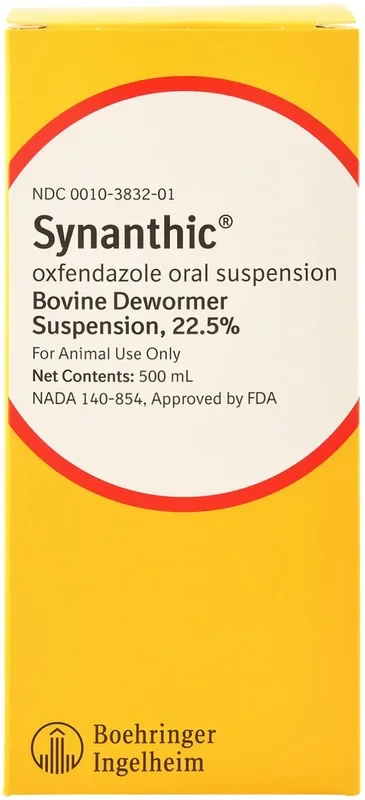 Synanthic Bovine Dewormer Suspension, 22.5%