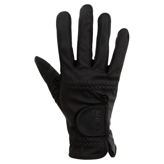 Synthetic leather riding gloves ANKY Technical C-Wear Pro
