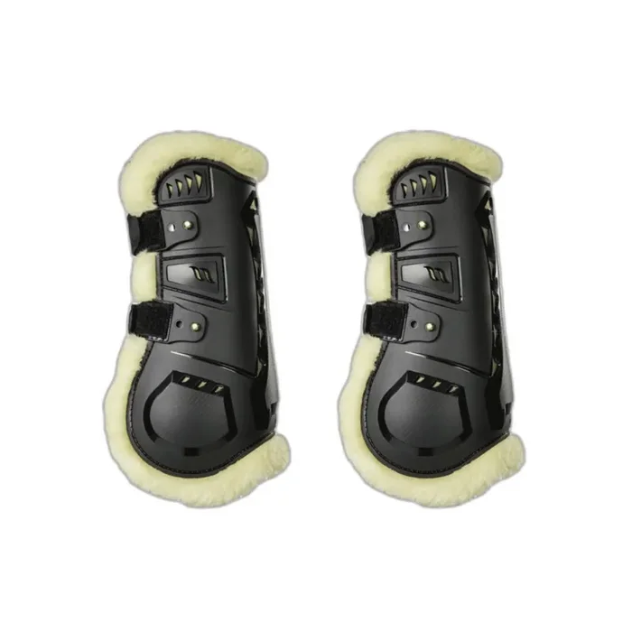 Synthetic sheepskin lined horse boots Back on Track Airflow