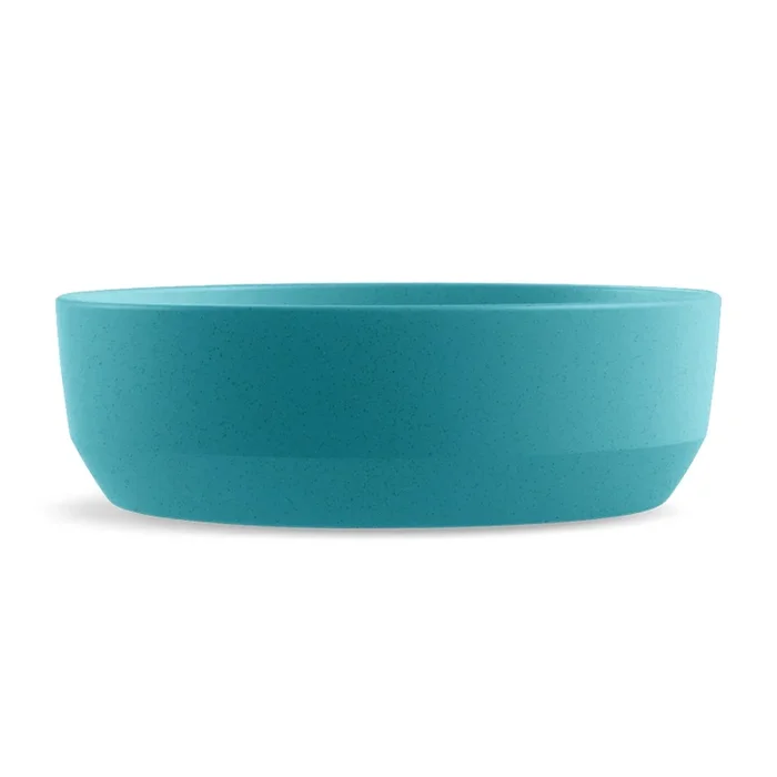 TarHong Wheat Straw Polypro Dog Bowl – Bevel Teal