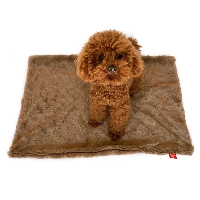 The Dog Squad Bella Dog Blanket – Mocha