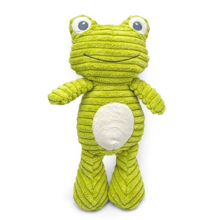 ThoozyPet Tuff & Cuddly Frog Plush Dog Toy