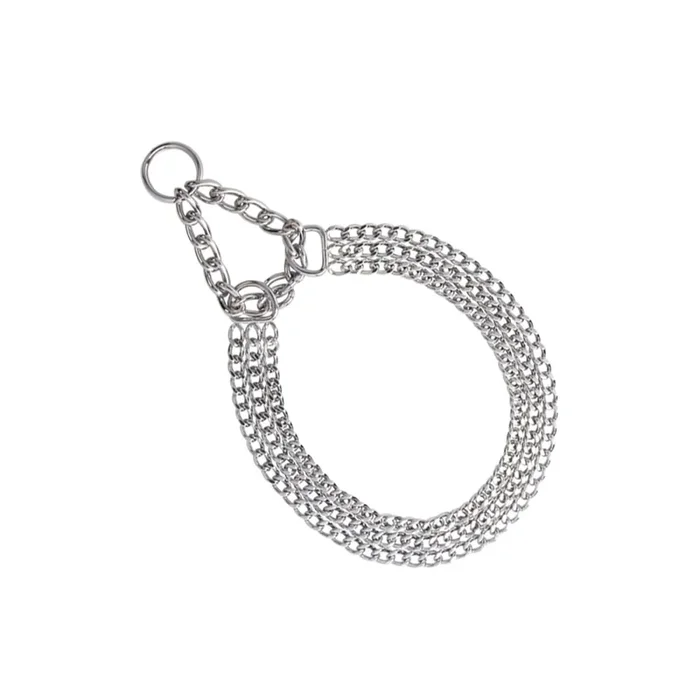 Three-row choke collars for dogs Nobby Pet [Size L]