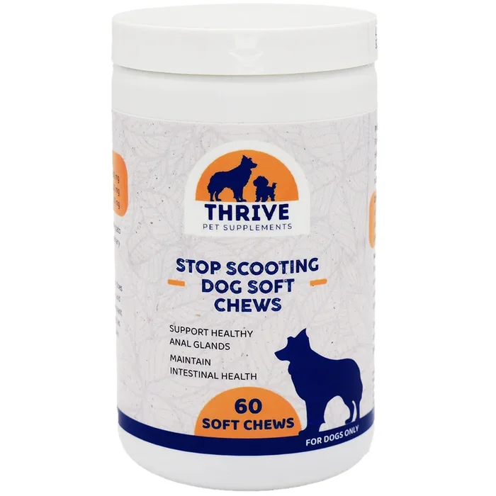 Thrive Pet Supplements Stop Scooting Soft Chews for Dogs