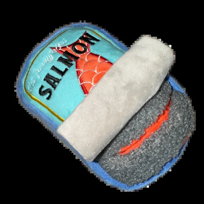 Tinned Salmon Nosework Dog Toy
