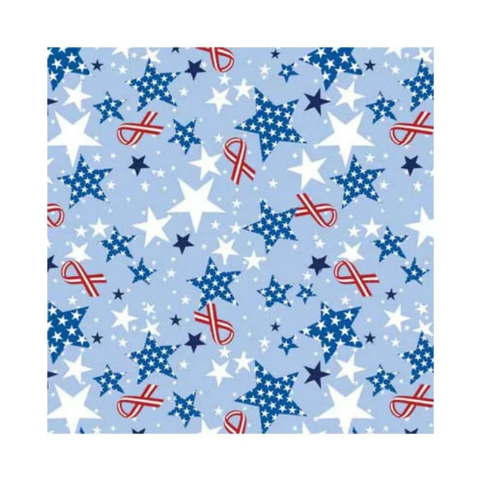 Top Performance Patriotic Ribbons and Stars Dog Bandana