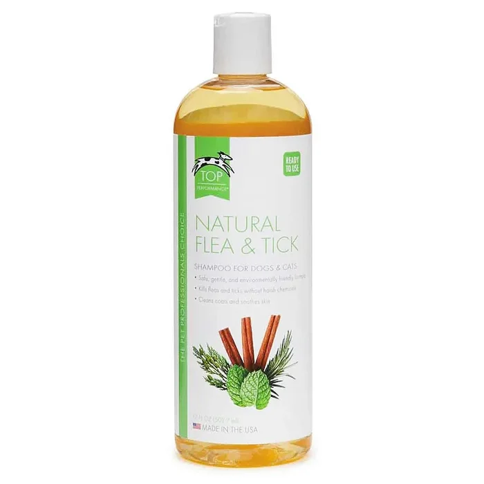 Top Performance Pet Shampoo – Natural Flea & Tick