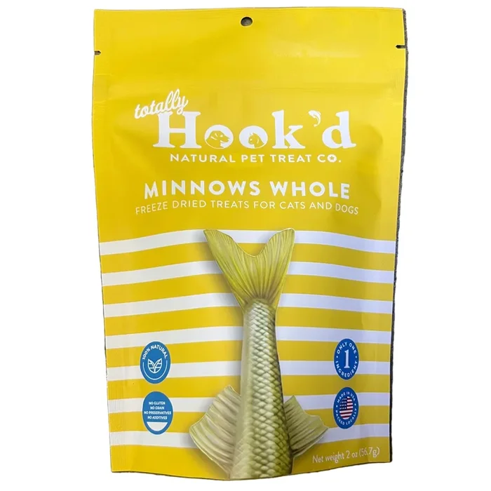 Totally Hook’d Freeze Dried Whole Minnows
