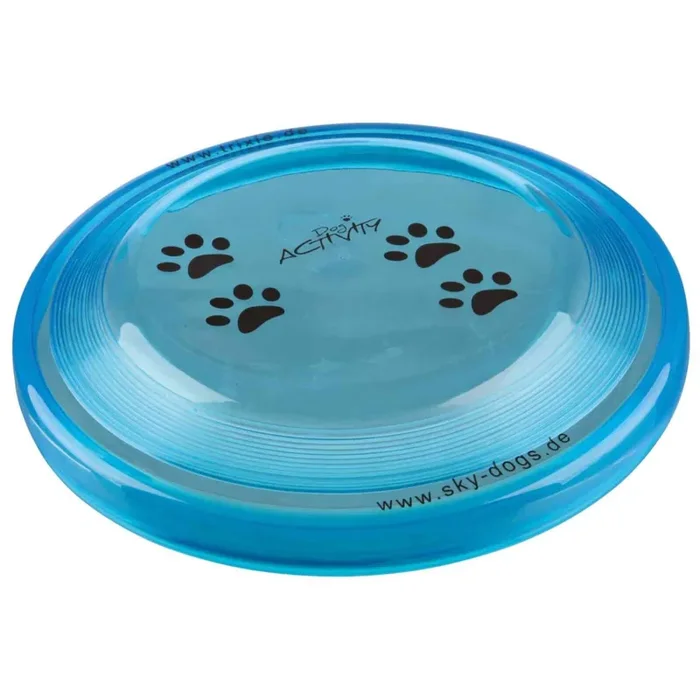 Tournament-capable plastic Frisbees for dogs Trixie