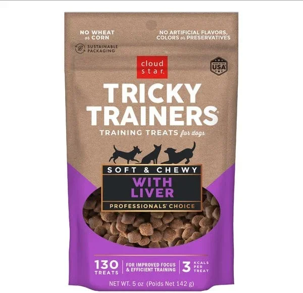 Tricky Trainers Soft & Chewy with Liver Dog Treats