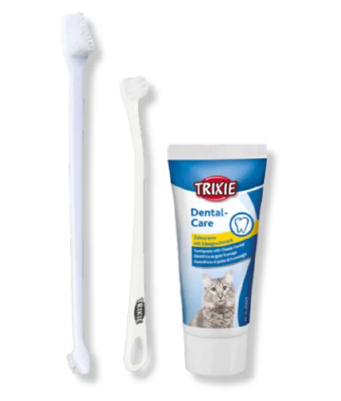 Trixie – Cat Dental Hygiene Set 50g