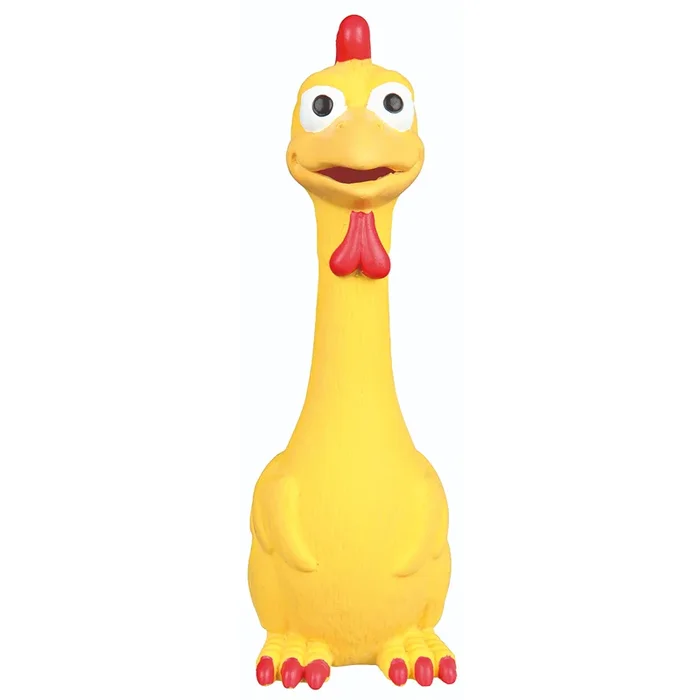 Trixie Bird Latex Toy for Dogs (Yellow)