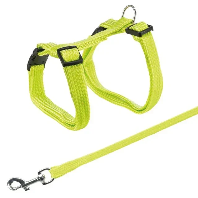 Trixie Cat Harness With Leash – Various Colours