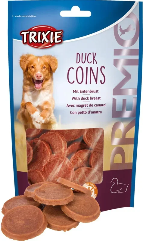 Trixie Premio Duck Coins Dog Treat 80 gm