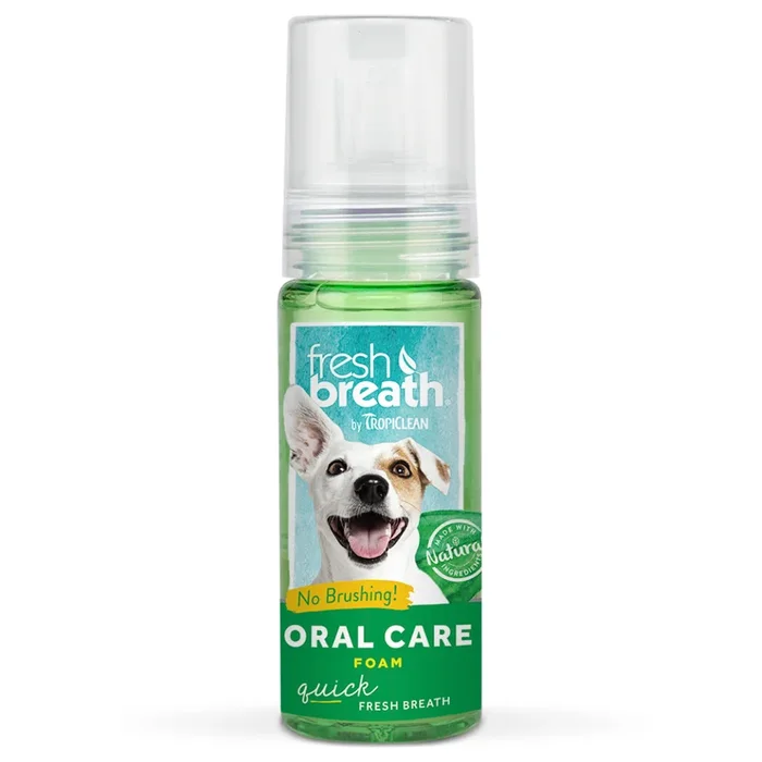 Tropiclean Fresh Breath Mint Foam