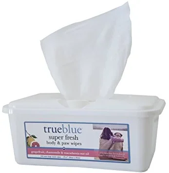 TRUE BLUE | Body & Paw Wipes