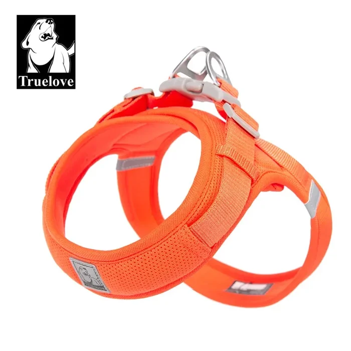 TrueLove TLH3013 Mesh Dog Harness – Orange