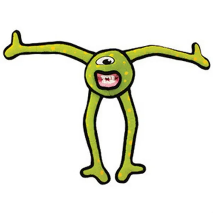 Tuffy Alien Series Dog Toy – Green Legs Ball
