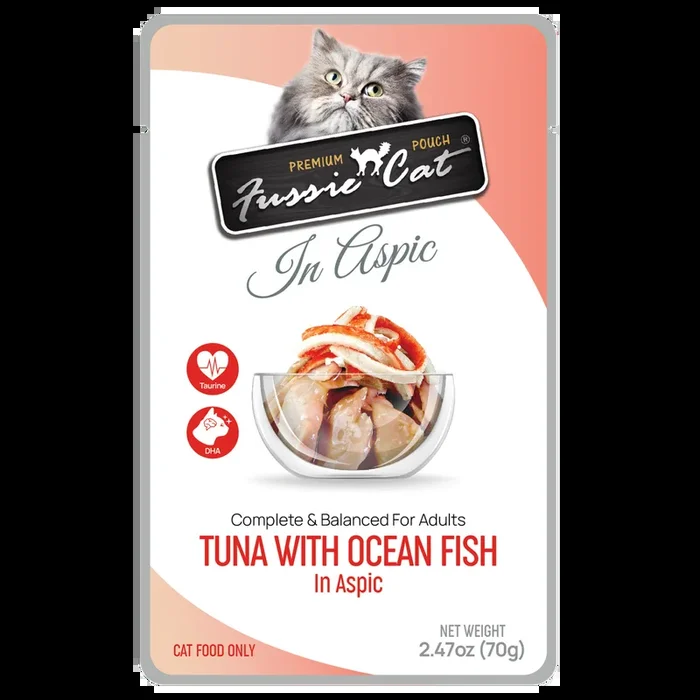 Tuna with Ocean Fish in Aspic Pouch