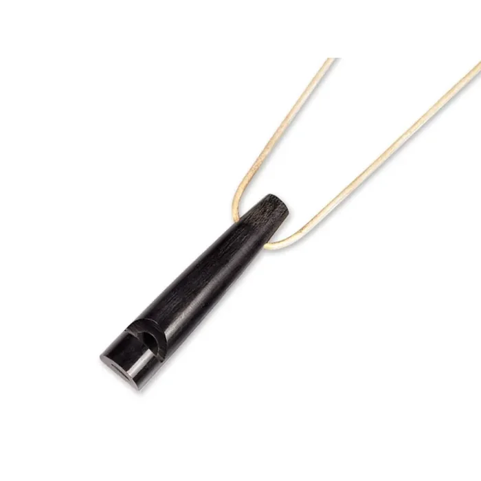 Two-tone buffalo horn dog training whistles Nobby Pet [Size 7 cm]