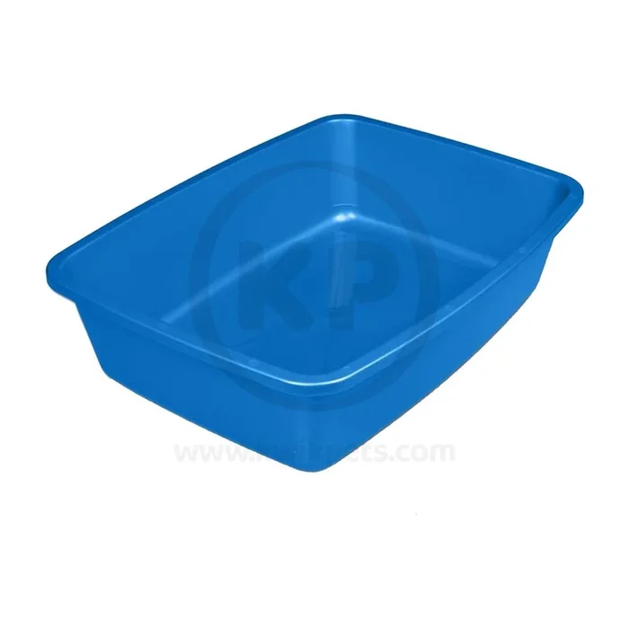 Van Ness Plastics Cat Litter Pan Blue Medium