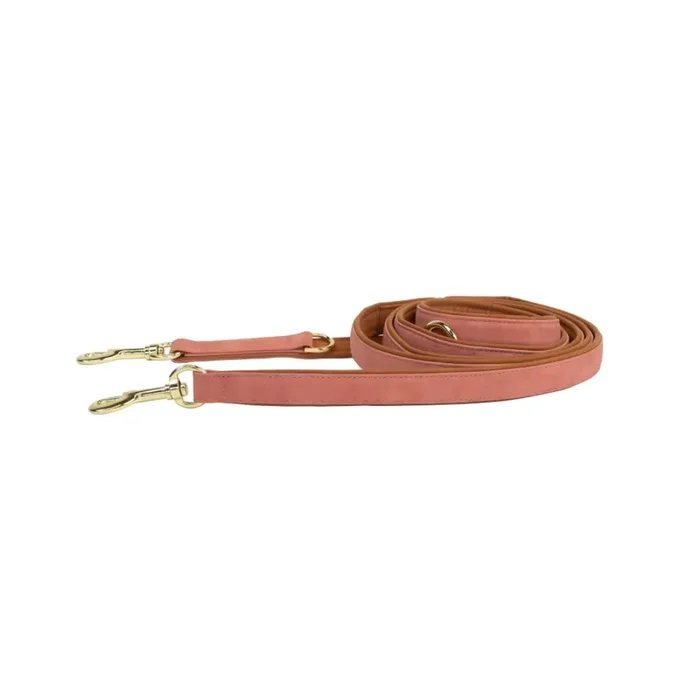Vegan leather dog leash Kentucky 250cm [Size 250 cm]