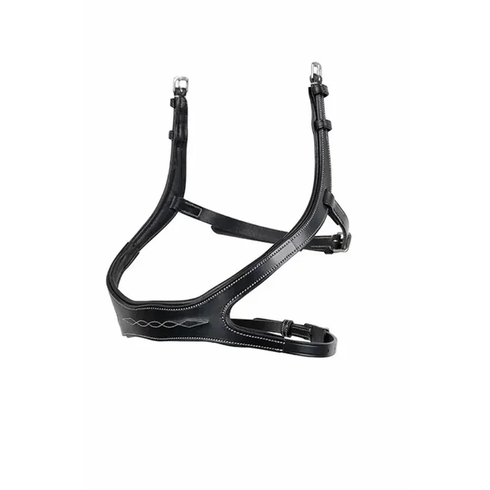 Vegan leather Horse cheek pieces Montar Excellence ECO