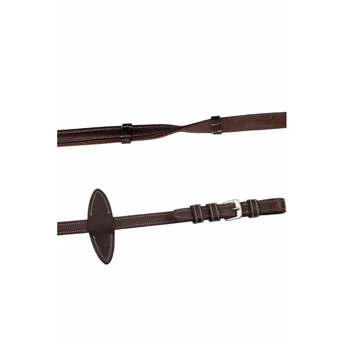 Vegan leather horse reins with stainless steel buckles Montar