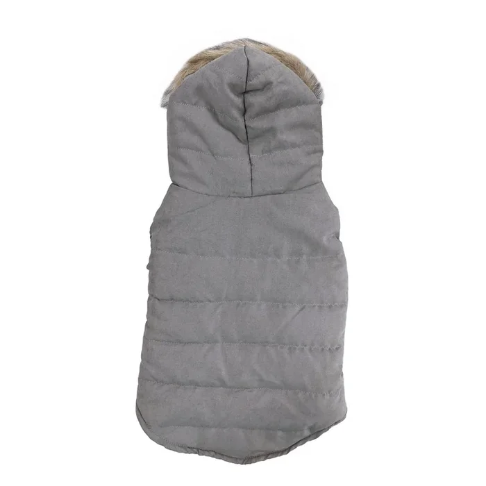 Velvet Puffer Coat for Dogs