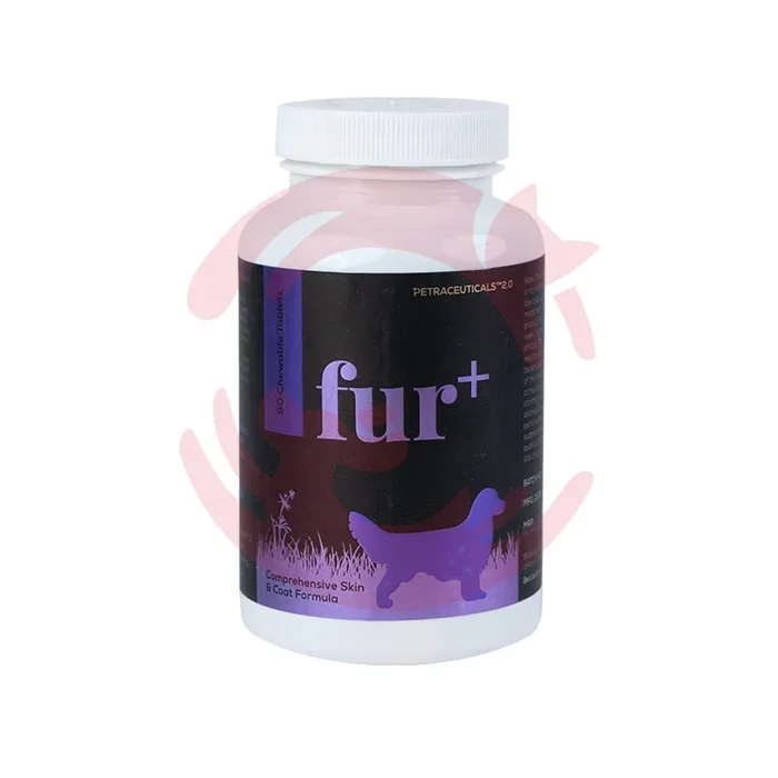 Venttura Supplements for Cats & Dogs – Fur Plus Skin & Coat Supplement (90 tablets)
