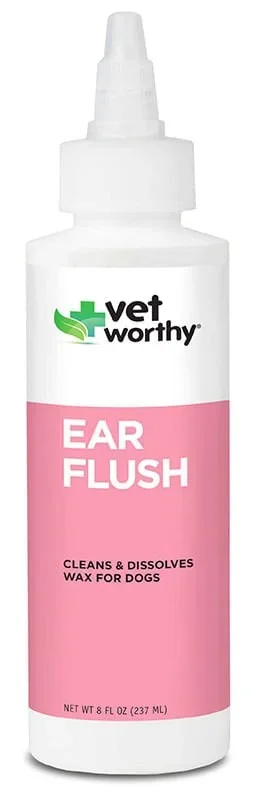 Vet Worthy Ear Flush for Dogs, 8 oz