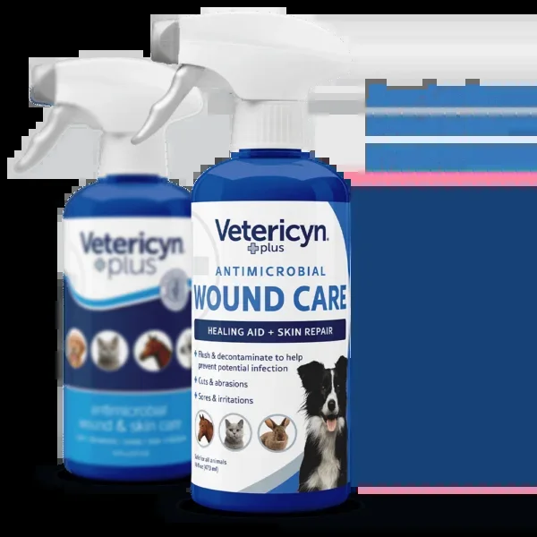 VETEROCIN WOUND SPRAY 16oz