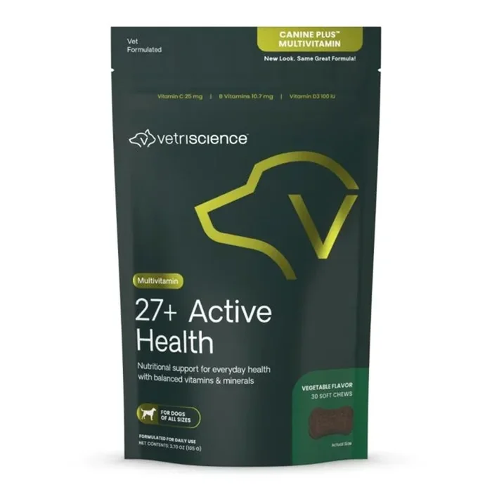 VetriScience Canine Plus Multivitamin Dog Chews 30 Count