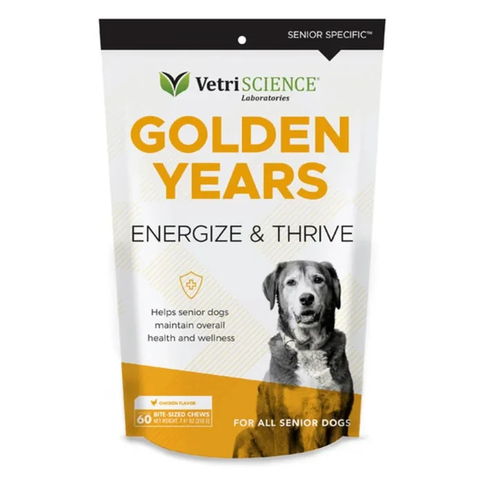 VetriScience Golden Years Dog Chews – Energize & Thrive