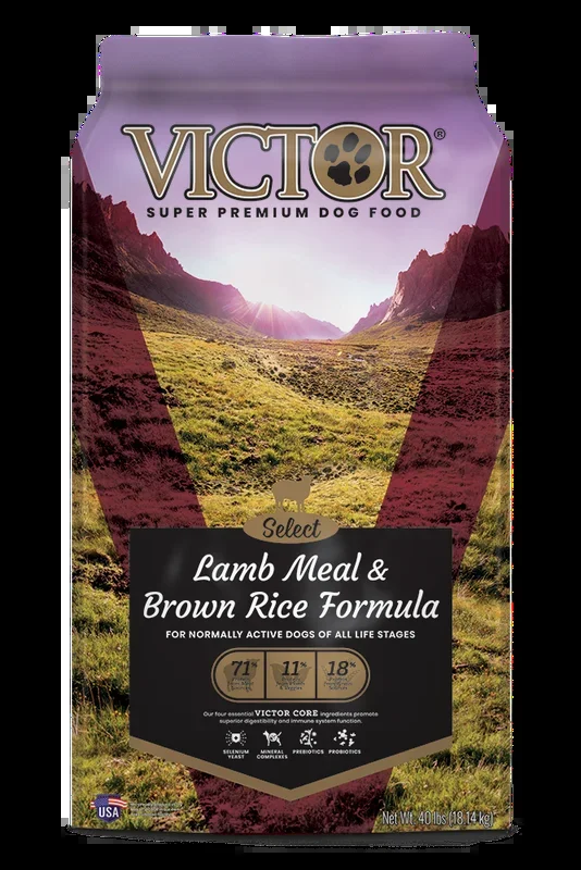 Victor Select Lamb Meal and Brown Rice Dog Food