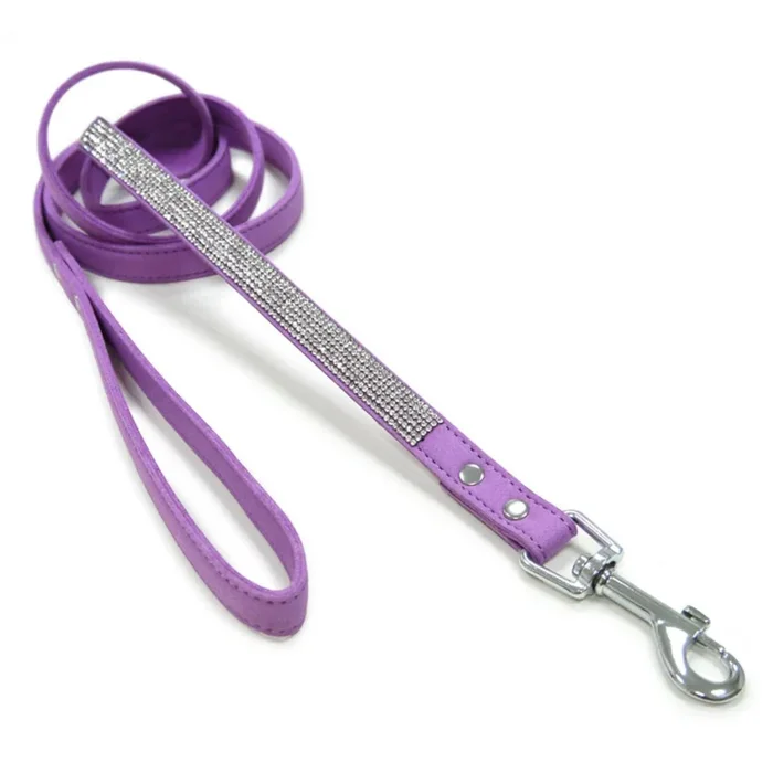 VIP Bling Dog Leash by Dogo – Lavender