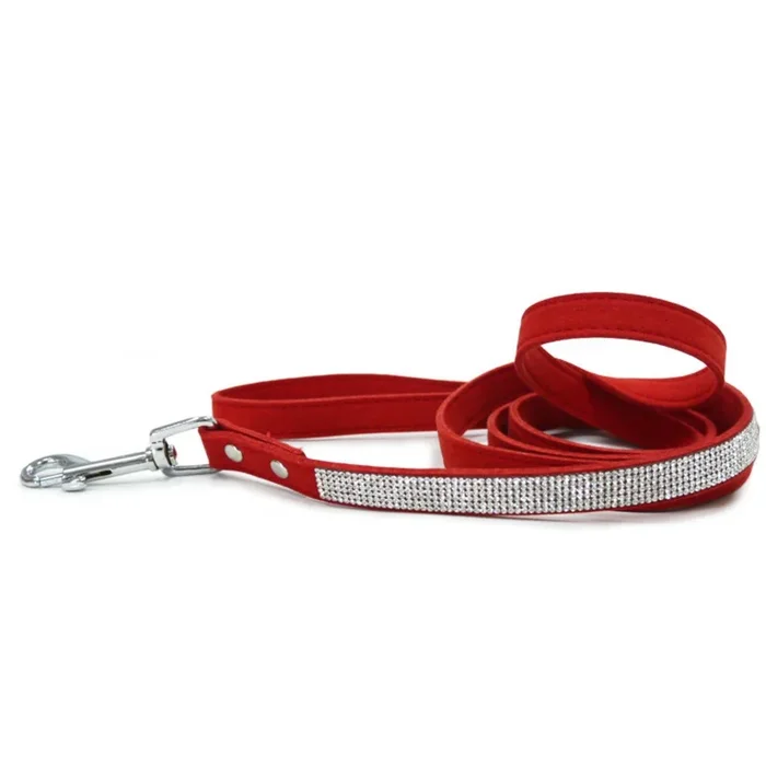 VIP Bling Dog Leash by Dogo – Red